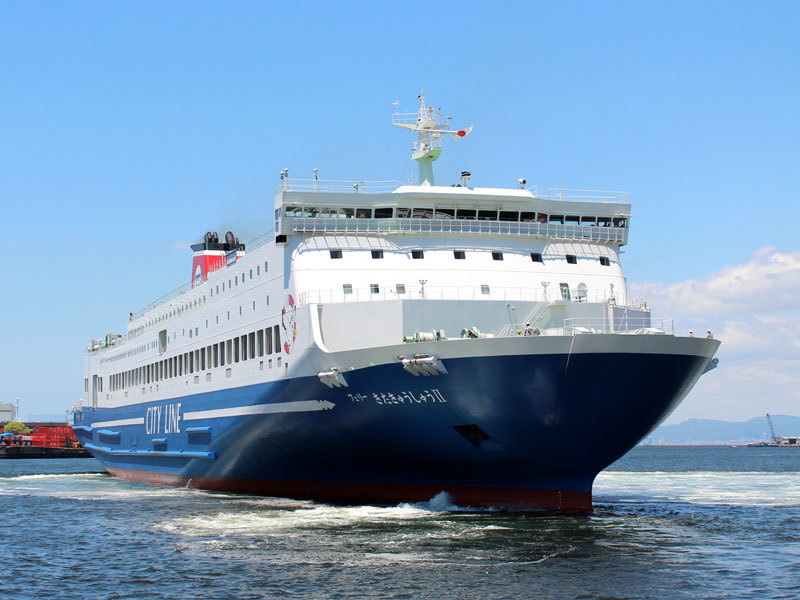 名門大洋フェリー 「フェリーきたきゅうしゅうⅡ」が大阪湾クルーズに